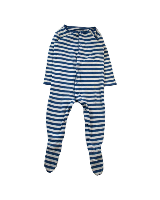 A Blue Long Sleeve Jumpsuits from Mamas & Papas in size 12-18M for boy. (Front View)