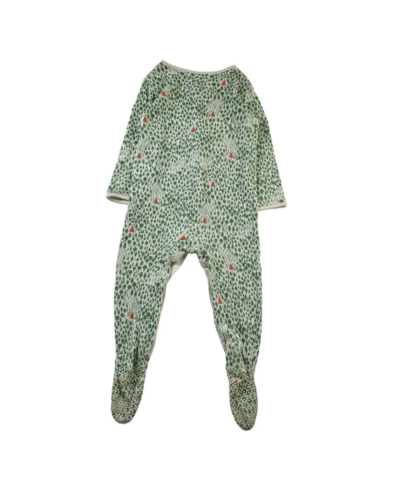 A Green Long Sleeve Jumpsuits from Mamas & Papas in size 12-18M for neutral. (Back View)