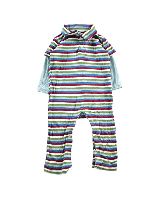 A Multicolour Long Sleeve Jumpsuits from KicKee Pants in size 12-18M for boy. (Front View)