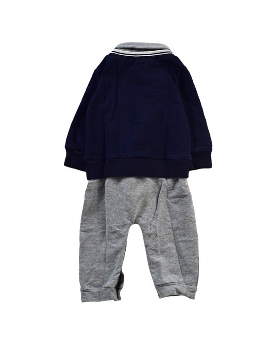 A Blue Long Sleeve Jumpsuits from Nicholas & Bears in size 6-12M for boy. (Back View)