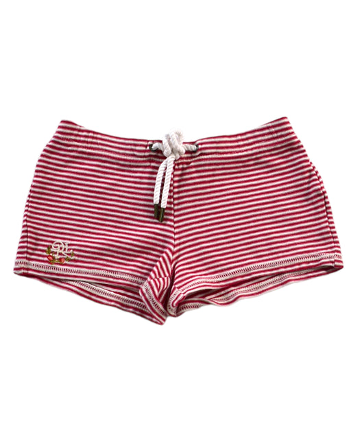 A Red Shorts from Polo Ralph Lauren in size 3T for girl. (Front View)