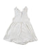 A White Sleeveless Dresses from Petit Bateau in size 12-18M for girl. (Back View)