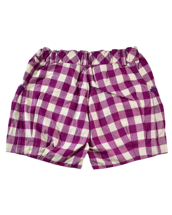 A Purple Shorts from Anna Sui in size 6T for girl. (Back View)