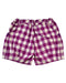 A Purple Shorts from Anna Sui in size 6T for girl. (Back View)