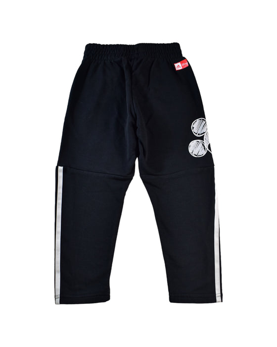 A Black Sweatpants from Adidas x Disney in size 4T for girl. (Back View)