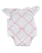 A Pink Long Sleeve Bodysuits from The Beaufort Bonnet Company in size 0-3M for girl. (Back View)