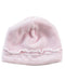 A Pink Beanies from Kissy Kissy in size Newborn for girl. (Front View)