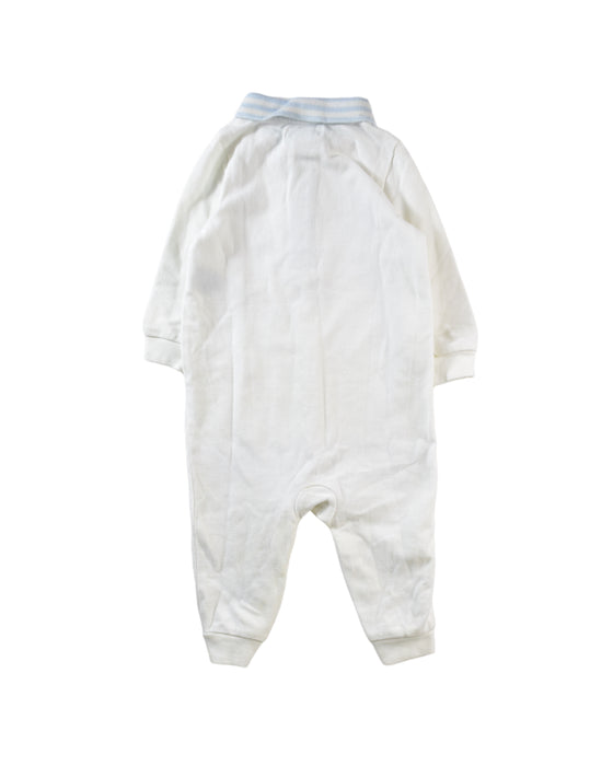 A White Long Sleeve Jumpsuits from Ralph Lauren in size 3-6M for boy. (Back View)