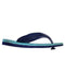 A Blue Slippers from Havaianas in size 7Y for boy. (Front View)