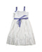 A White Sleeveless Dresses from Nicholas & Bears in size 10Y for girl. (Back View)