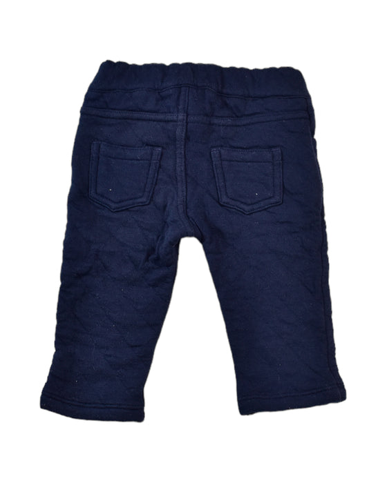 A Blue Jeggings from Petit Bateau in size 3-6M for boy. (Back View)