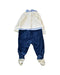 A White Onesies from Chicco in size 3-6M for boy. (Back View)