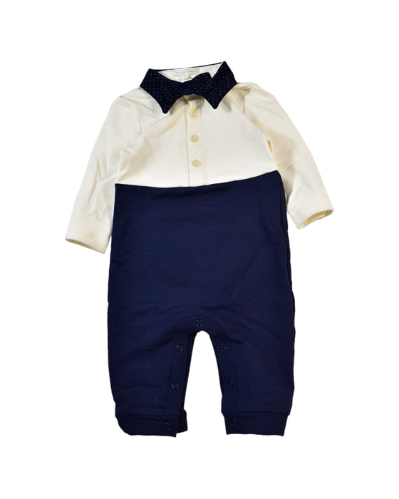 A Blue Long Sleeve Jumpsuits from Nicholas & Bears in size 6-12M for boy. (Front View)