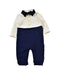 A Blue Long Sleeve Jumpsuits from Nicholas & Bears in size 6-12M for boy. (Front View)