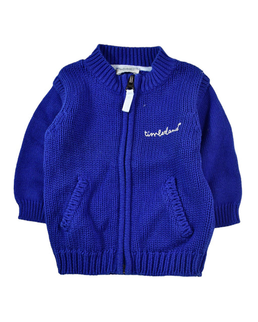 A Blue Knit Sweaters from Timberland in size 3-6M for boy. (Front View)