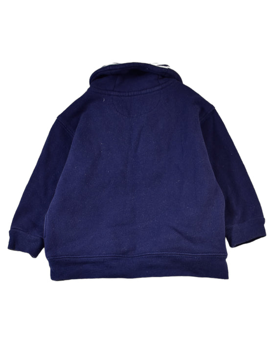 A Blue Buttoned Sweatshirts from Ralph Lauren in size 3-6M for boy. (Back View)