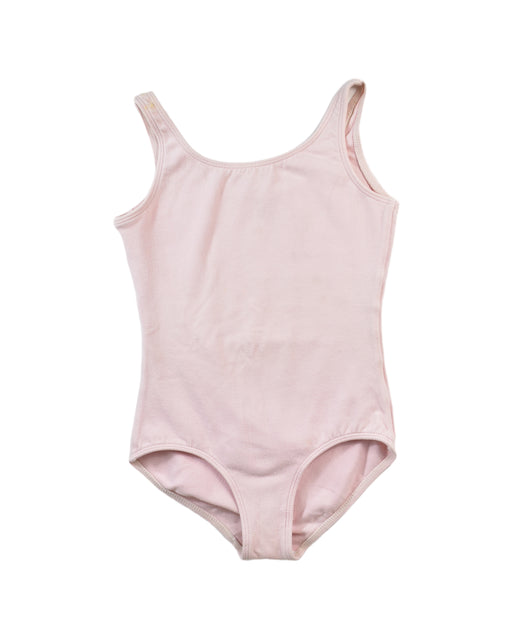 A Pink Leotards from Bloch in size 6T for girl. (Front View)