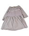 A Grey Long Sleeve Dresses from Chateau de Sable in size 12-18M for girl. (Front View)