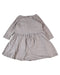 A Grey Long Sleeve Dresses from Chateau de Sable in size 12-18M for girl. (Back View)