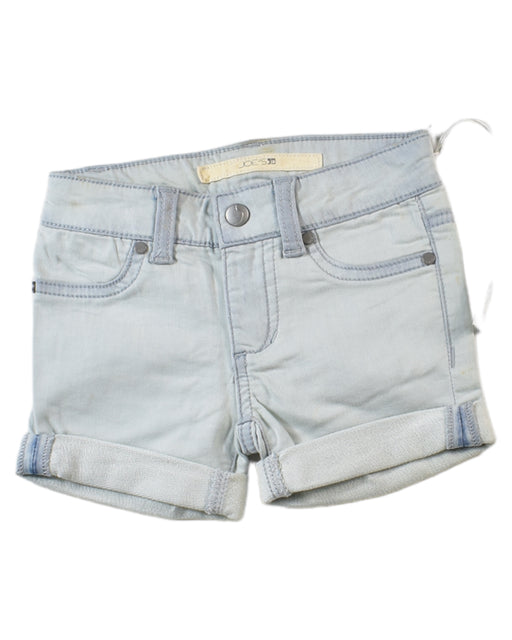 A Blue Shorts from Joe's Jeans in size 4T for girl. (Front View)