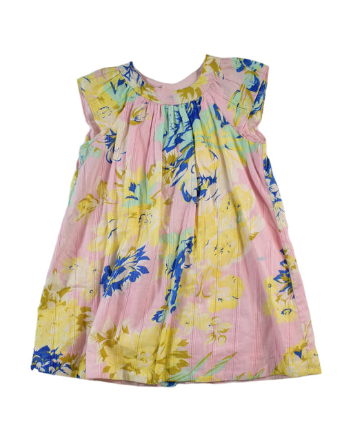 A Pink Sleeveless Dresses from Bonpoint in size 2T for girl. (Front View)