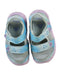 A Blue Sneakers from Adidas in size 18-24M for girl. (Back View)