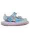 A Blue Sneakers from Adidas in size 18-24M for girl. (Front View)