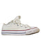 A White Sneakers from Converse in size 18-24M for boy. (Front View)