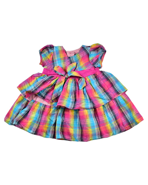 A Multicolour Short Sleeve Dresses from Catimini in size 3T for girl. (Front View)