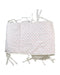 A White Crib Bumpers from The Little White Company in size O/S for neutral. (Back View)