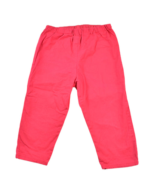 A Red Casual Pants from Jacadi in size 2T for boy. (Front View)