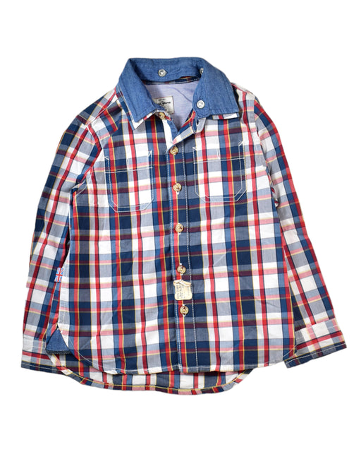 A Blue Shirts from Pepe Jeans in size 3T for boy. (Front View)