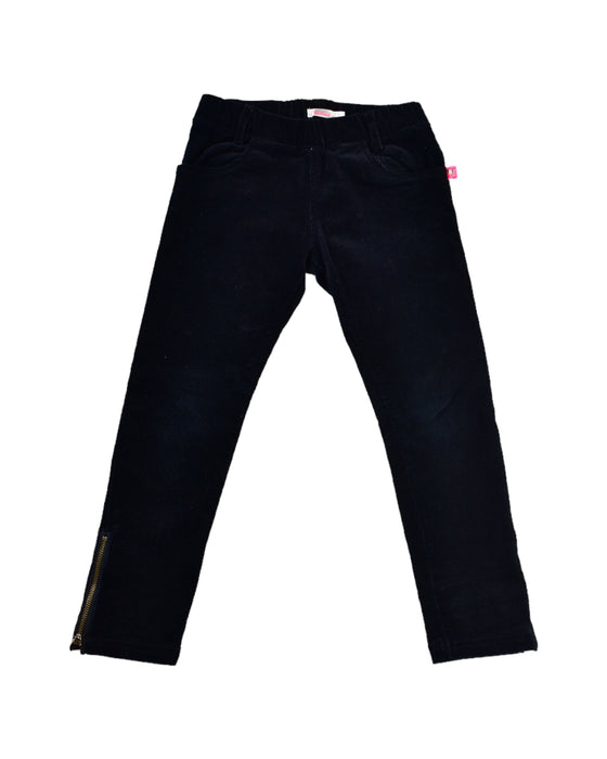 A Black Casual Pants from Billieblush in size 6T for girl. (Front View)