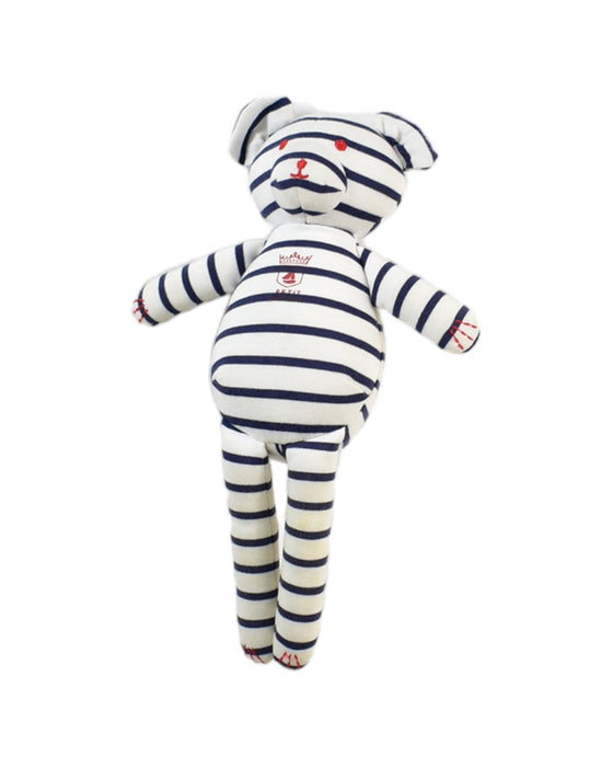 A White Soft Toys from Petit Bateau in size O/S for neutral. (Front View)