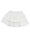 A White Short Skirts from Monoprix in size 8Y for girl. (Back View)