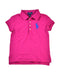 A Pink Short Sleeve Polos from Polo Ralph Lauren in size 6T for girl. (Front View)