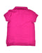 A Pink Short Sleeve Polos from Polo Ralph Lauren in size 6T for girl. (Back View)