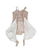 A Brown Sleeveless Rompers from Stella McCartney in size 2T for girl. (Back View)