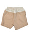 A Taupe Shorts from Gingersnaps in size 2T for girl. (Back View)