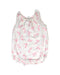 A White Long Sleeve Bodysuits from Petit Bateau in size 3-6M for girl. (Front View)