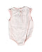 A Pink Sleeveless Bodysuits from The Little White Company in size 0-3M for girl. (Back View)