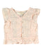 A Pink Sleeveless Tops from Gingersnaps in size 6-12M for girl. (Front View)