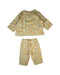 A Yellow Pants Sets from Bonpoint in size 3-6M for girl. (Front View)