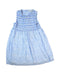 A Blue Sleeveless Dresses from Jojo Maman Bébé in size 3T for girl. (Front View)