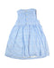 A Blue Sleeveless Dresses from Jojo Maman Bébé in size 3T for girl. (Back View)