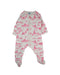 A White Onesies from Petit Bateau in size 12-18M for boy. (Front View)