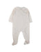 A White Onesies from Petit Bateau in size 12-18M for boy. (Back View)