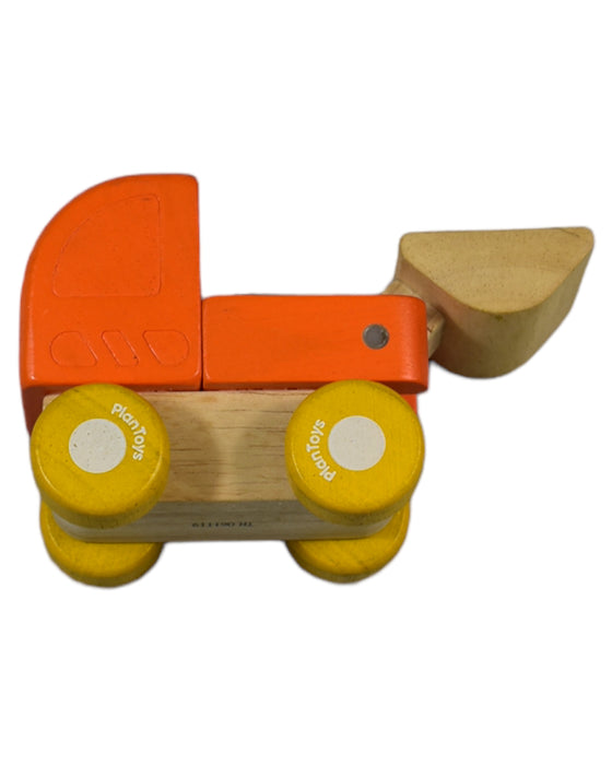 A Orange Wooden Toys from Plan Toys in size O/S for neutral. (Front View)