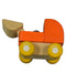 A Orange Wooden Toys from Plan Toys in size O/S for neutral. (Back View)