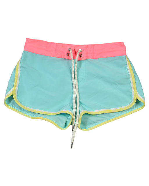 A Teal Swim Shorts from Sunuva in size 7Y for girl. (Front View)